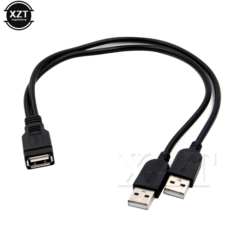 USB 2.0 A, штекер-USB-розетка, 2 двойных источника питания, USB-разветвитель, удлинитель, концентратор, шнур для зарядки