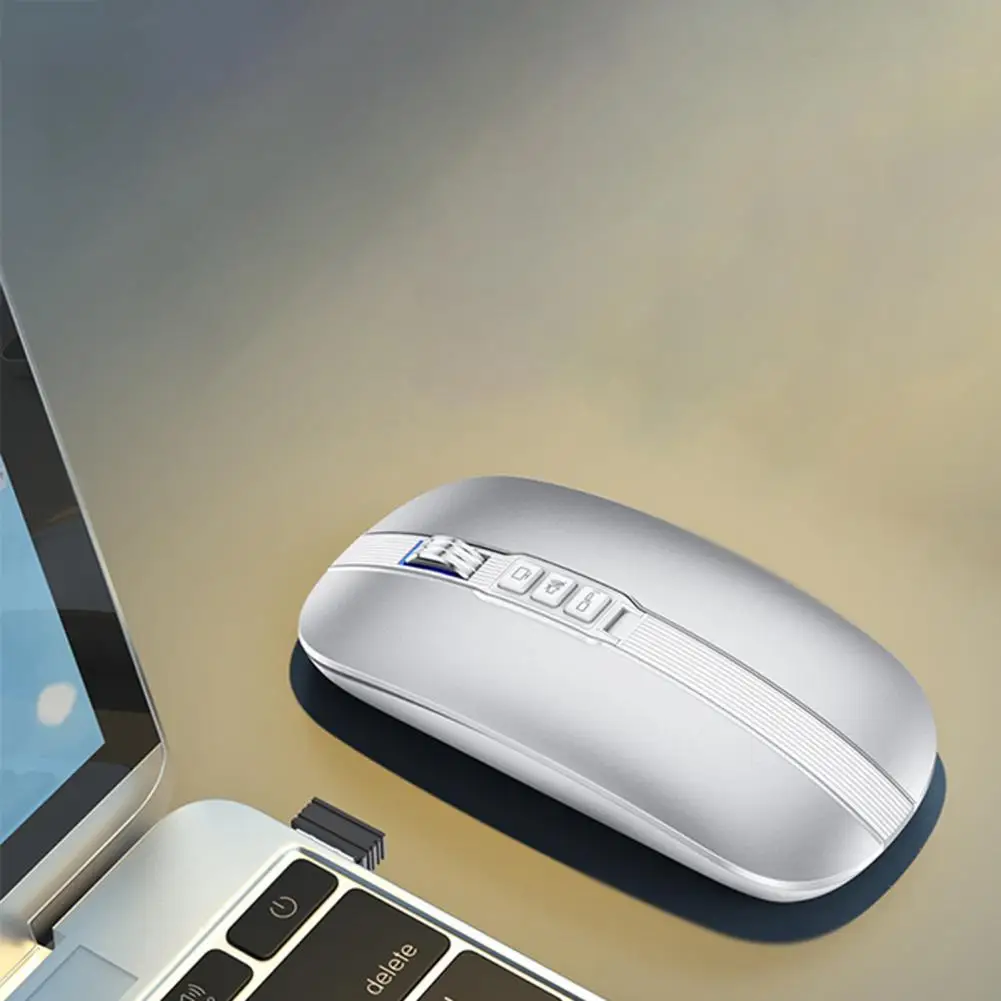 Беспроводная мышь Удобный длительный срок службы батареи USB-приемник Аксессуары для ПК Офисная мышь Оптическая мышь
