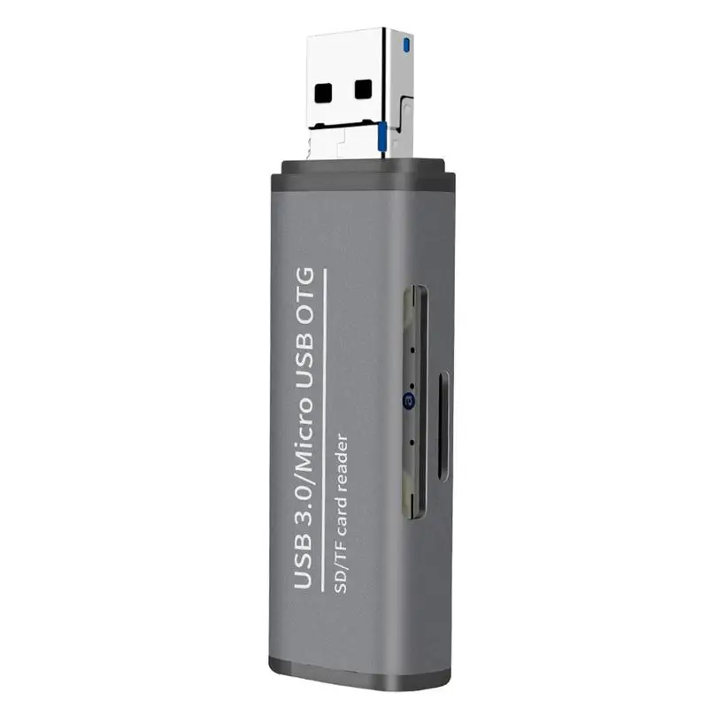 Высокоскоростной считыватель карт памяти USB 3.0 TF HC XC MMC OTG адаптер Cardreader/TF CF MS Считыватели