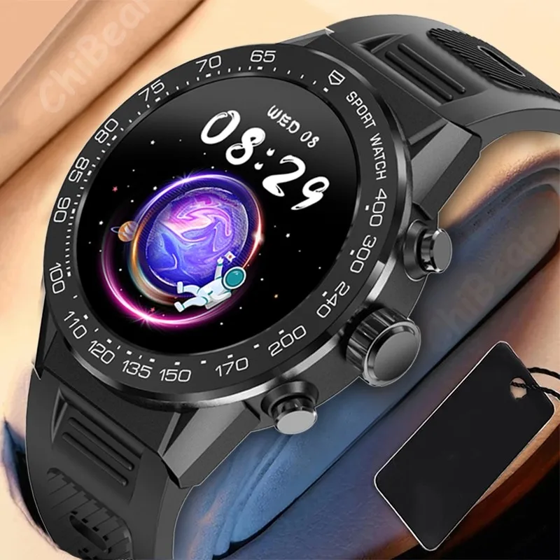 2023 Новые Смарт-часы Мужские AMOLED 360*360 HD Экран Bluetooth Вызов Смарт-Часы Женские Фитнес-Трекер Большая Батарея Водонепроницаемые Часы