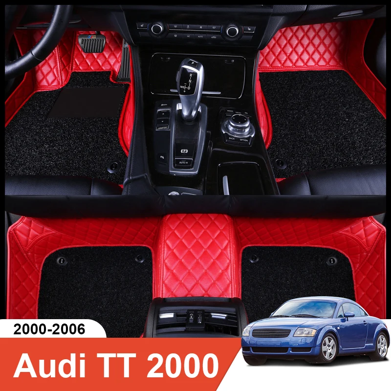 Специально подобранный автомобильный коврик для Audi TT 2000 Аксессуары для интерьера, ЭКО-толстый ковер, адаптированный для левого и правого привода
