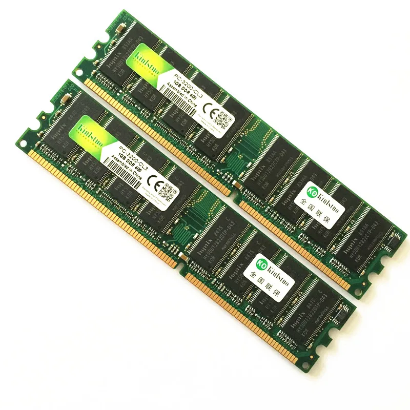 Новая оперативная память RAMS 1 ГБ DDR PC2700/3200/2100 DDR1 333 МГц 400 МГц 266 333 400 МГц Настольный ПК Memoria Модуль Настольный Компьютер DDR1 RAM