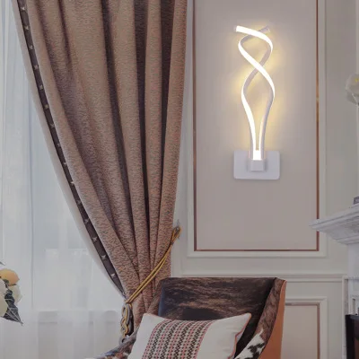 Прикроватные светильники настенные современные настенные светильники для гостиной, настенные светильники для спальни