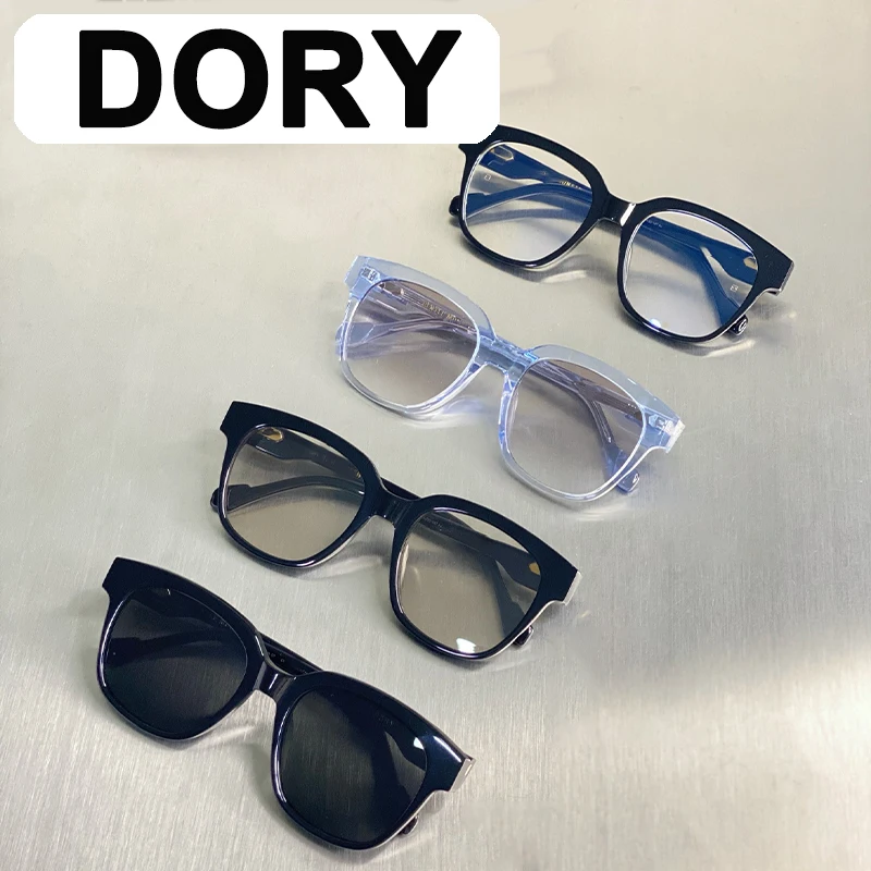 Женские солнцезащитные очки DORY GENTLE YUUMI для мужчин, винтажные роскошные брендовые товары, Дизайнерские летние Uv400, модные Monst в корейском стиле