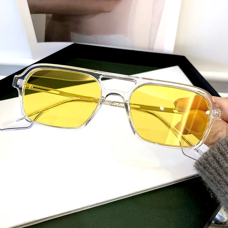 Солнцезащитные очки в квадратной оправе Унисекс в стиле Ретро с антибликовым покрытием, Женская мода, полый дизайн, леопардовые очки, Трендовые солнцезащитные очки для путешествий на открытом воздухе