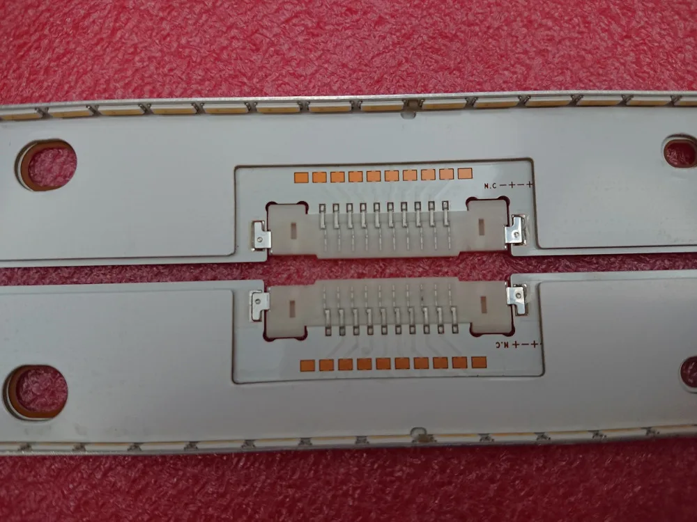 Светодиодная лента подсветки (2) для Samsung UE55MU7040T UE55MU8000 UE55MU8000T BN96-42348A 42347A BN96-42349A 42350A LM41-00485A 00484A