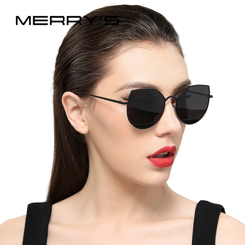 MERRYS 2019, Новое Поступление, Женские классические Брендовые дизайнерские солнцезащитные очки 