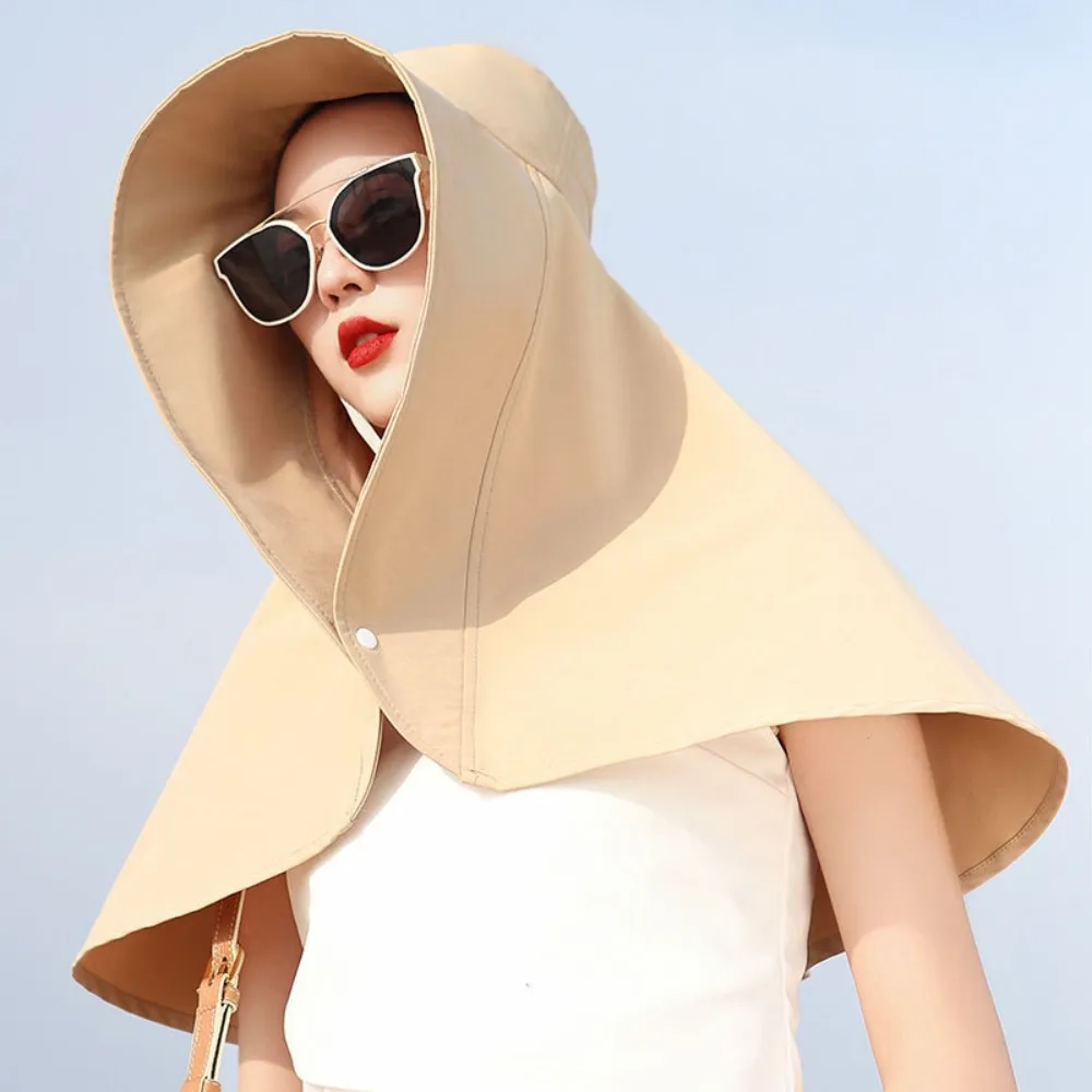 Новый подарок-сюрприз, Портативная защитная шаль для шеи, закрывающая лицо, Рыбацкая шляпа, Солнцезащитная шляпа, солнцезащитный крем