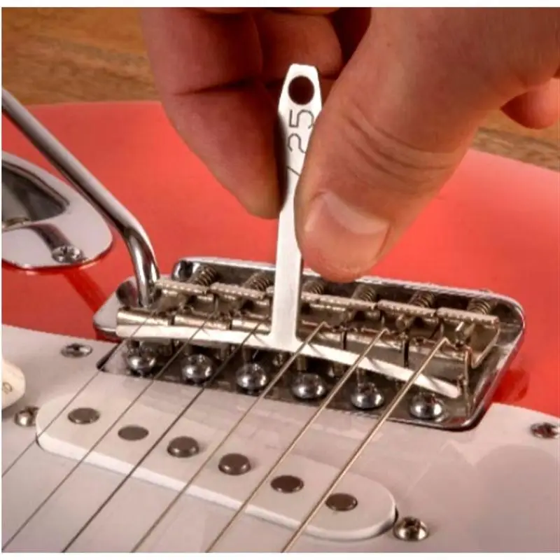 Профессиональный измеритель радиуса струн на грифе из стали-Лучший инструмент для гитары и баса, аксессуары со скидкой в наличии