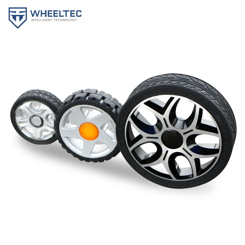 Твердое резиновое несущее колесо, Активное колесо 180 мм, интеллектуальное маленькое колесо, Ведущее шину, беспилотный автомобиль AGV Без накачки