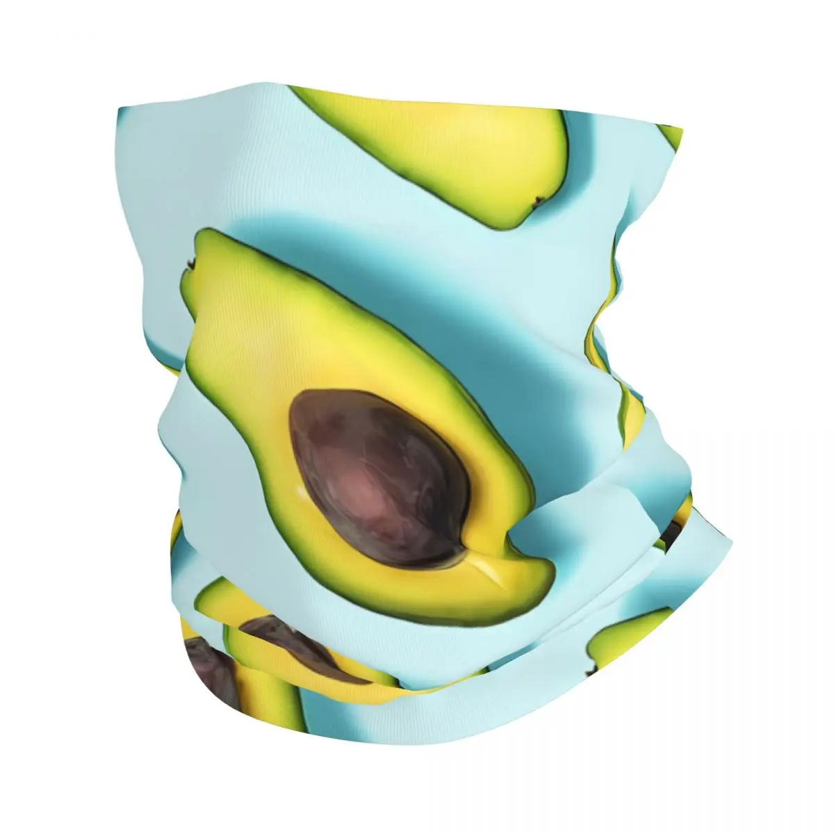 С рисунком фруктов Авокадо, Исследуйте стиль, Универсальность, Многофункциональная Бандана, маска, коллекция шарфов, Ветрозащитная маска для рыбалки от Солнца