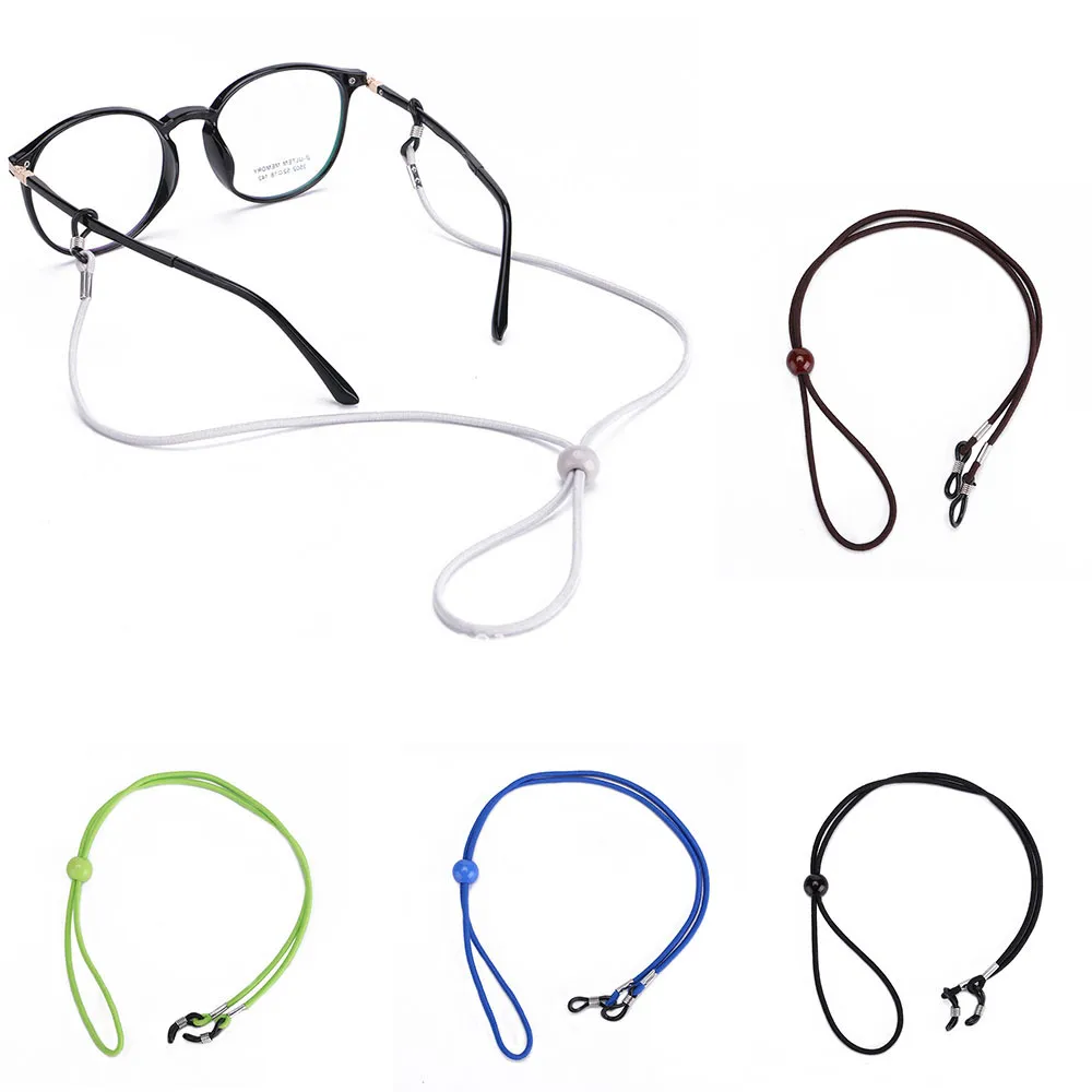 Регулируемый Шнур для очков, женская противоскользящая цепочка для очков, модные солнцезащитные очки, держатель маски, ремешок на шею, цепочка для очков для чтения