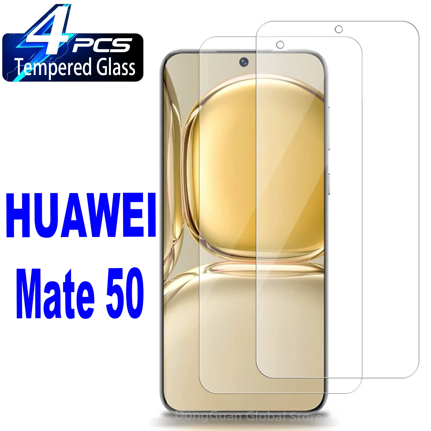 4 Шт. HD Закаленное стекло для Huawei Mate 50 Mate 30 20 mate 10 Lite Защитная стеклянная пленка