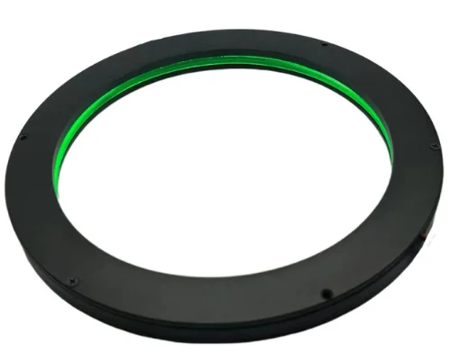RI5090B промышленное кольцо обнаружения с ПЗС-матрицей машинного зрения, светодиодная подсветка, кольцо обнаружения отражающей поверхности, источник света