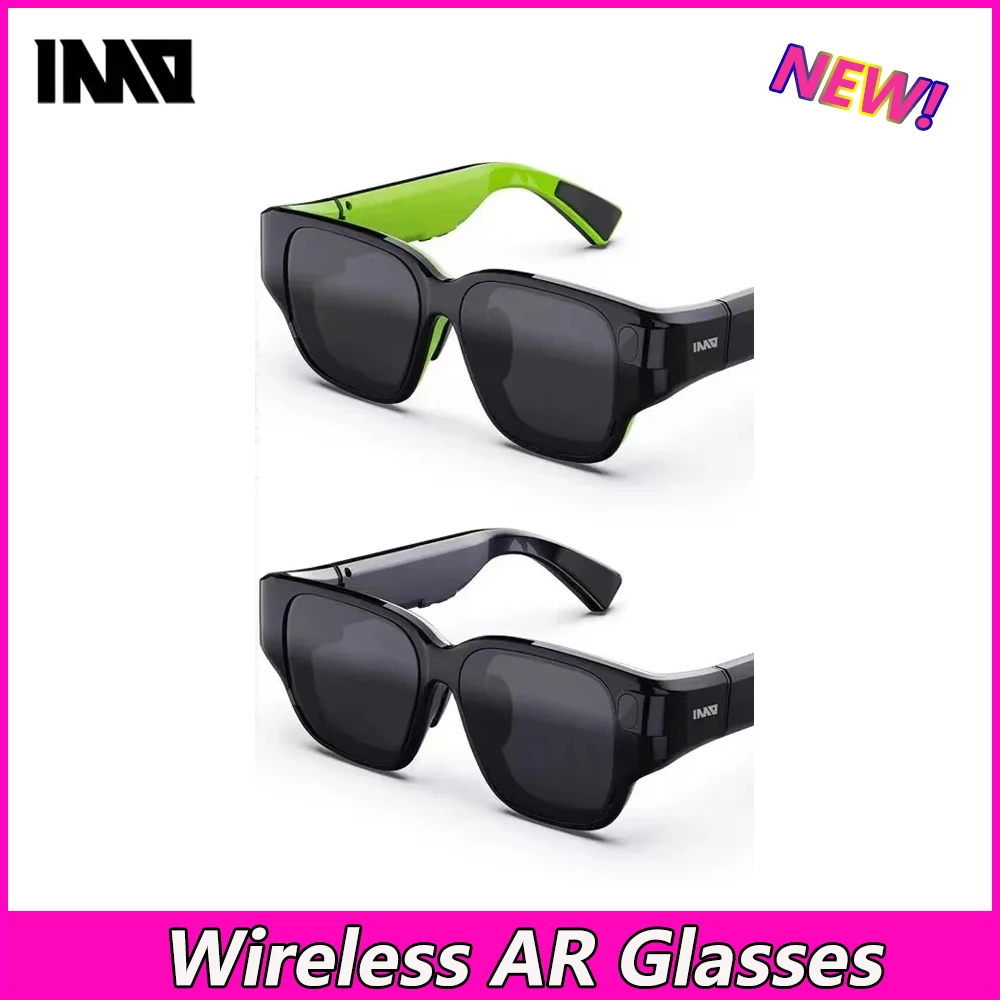 INMO Беспроводные очки AR 3D Smart Cinema Солнцезащитные Очки Портативные HD полноцветные очки виртуальной реальности Air для телефона и компьютера