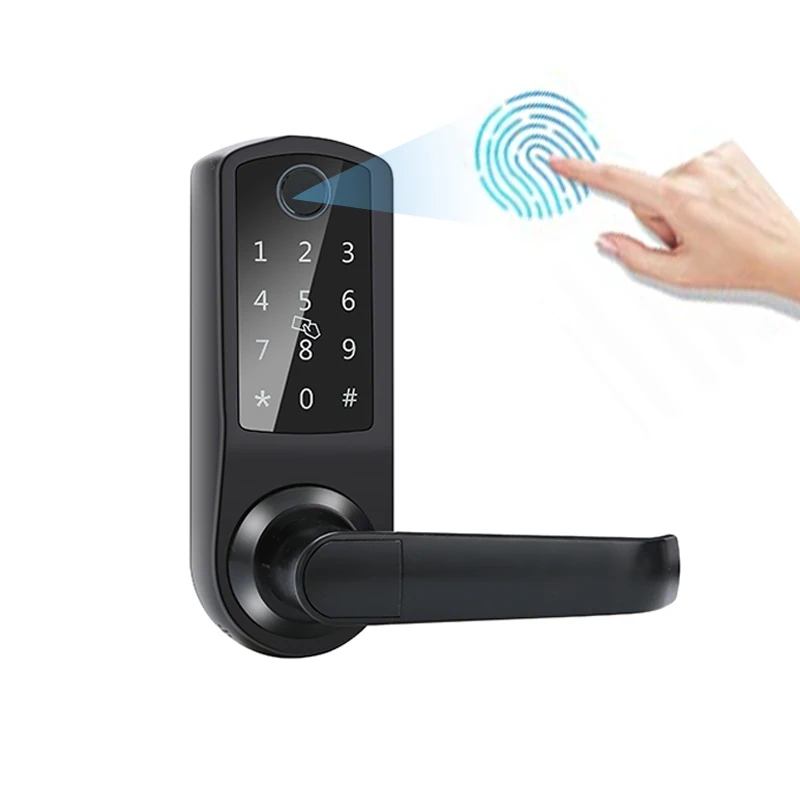WiFi Биометрический отпечаток пальца, цифровой бесключевой замок cerradura fechadura, умный дверной замок