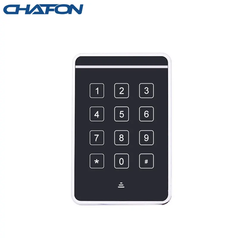 CHAFON ID IC черная металлическая клавиатура для считывания карт контроля доступа rfid WG26/34 поддержка TK4100 s50/s70, совместимая с биркой для контроля доступа
