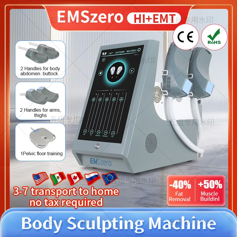 DLS-EMSLIM RF Body Sculpt Machine 15 Тесла 6000 Вт Emszero Neo EMS Устройство Для Стимуляции мышц при Похудении с Прокладкой для тазового дна CE