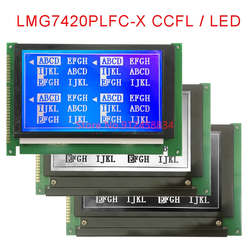 Замена дисплея ЖК-модуля LMG7420PLFC-X на LMG7420 PLFC X Rev.A Rev.C Rev.D