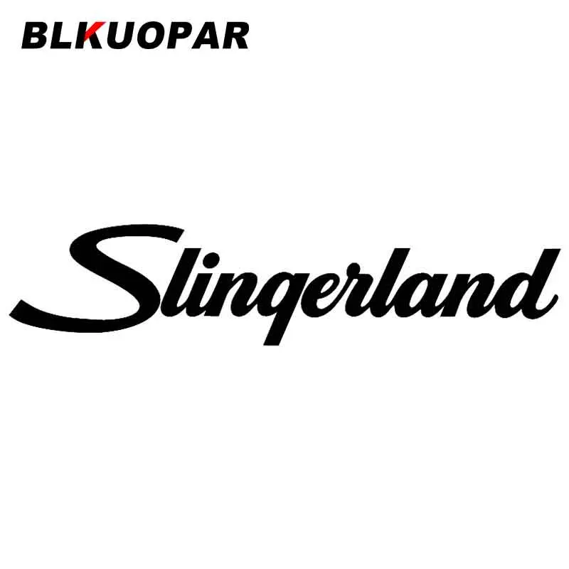 BLKUOPAR для Slingerland, Автомобильные наклейки, Солнцезащитные наклейки с защитой от царапин, Аниме, Водонепроницаемые Окна, Декор для холодильника, Автомобильные товары