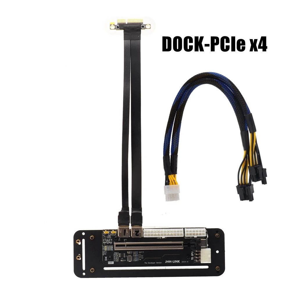 NGFF/M.2 NVME/mPCIe/PCIe 4x Удлинительный кабель PCI-E Внешняя Док-станция для видеокарты Ноутбука Док-станция для ноутбука Адаптер видеокарты eGPU