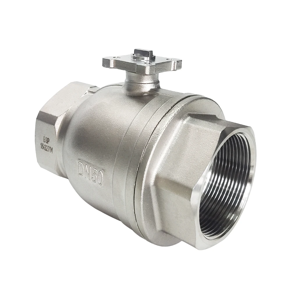 2-дюймовый корпус клапана из нержавеющей стали с уплотнением PEFT DN50 Клапан, используемый для привода Tsaifan 10Nm TFA100-T-C для питьевой воды