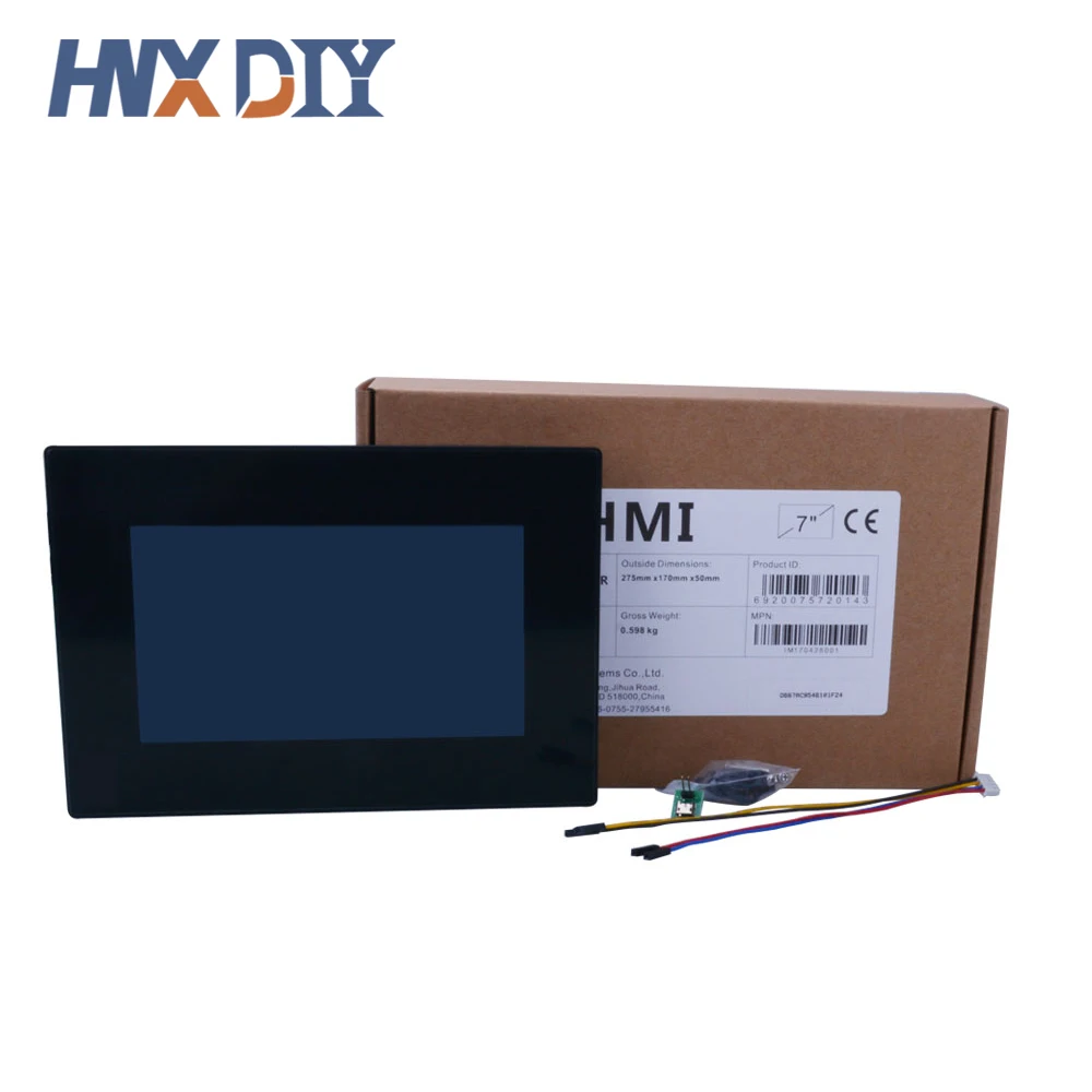 Nextion NX8048K070-011R /011C 7-дюймовый полноцветный ЖК-дисплей с улучшенным разрешением, HMI, резистивный сенсорный экран, встроенный RTC в корпус