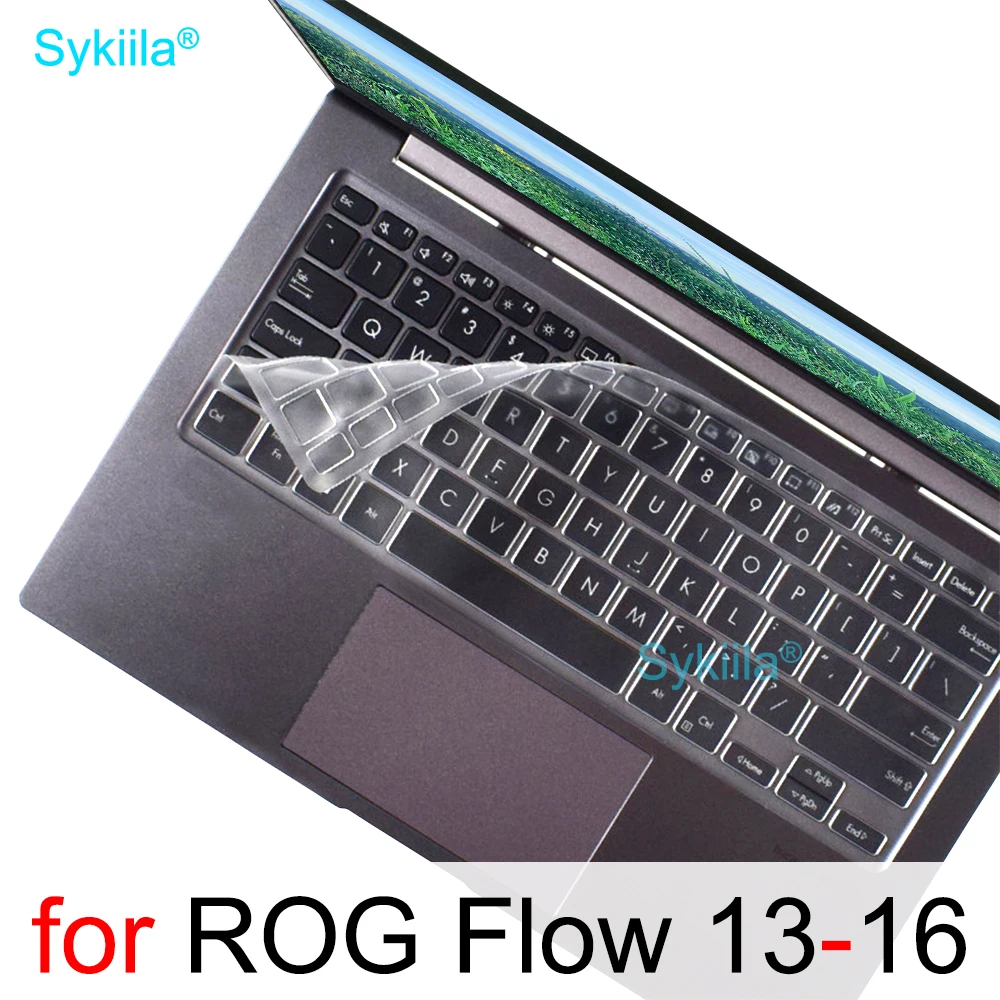 Чехол для клавиатуры ROG Flow X13 X16 Z13 GV301 GV302 GV601 GZ301 Ноутбук Силиконовый Защитный Чехол для ноутбука 13 16 Аксессуары