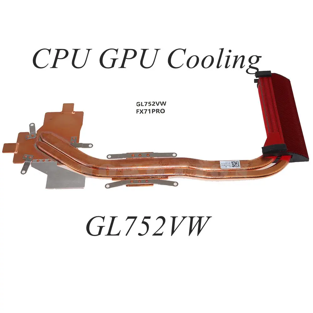 13NB0A40AM0201 13N0- Радиатор Для ноутбука ASUS ROG GL752V GL752VW серии FX71PRO CPU GPU Охлаждающий Радиатор