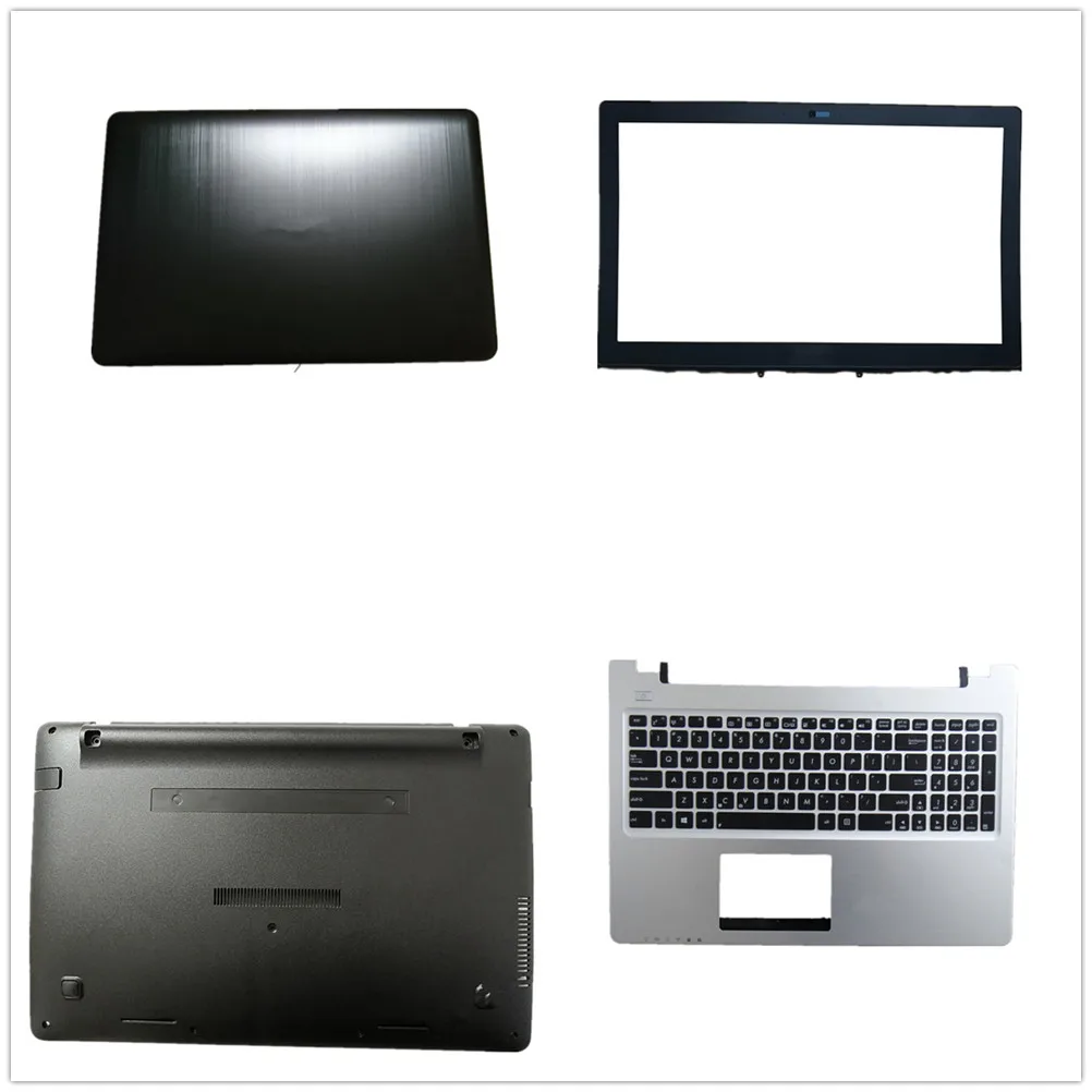 Клавиатура ноутбука ЖК-Дисплей Верхняя Задняя Крышка Верхний Регистр Корпус Нижний Чехол Для ASUS G551 G551JK G551JM G551JX G551VW Черный США