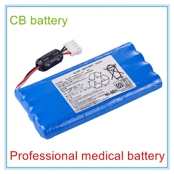Высококачественные батарейные элементы FX-7540 Батарея Для FX-7540 FCP-7541 FX-7542 T8HR4/3FAUC-5887 Батарея для ЭКГ-монитора EKG