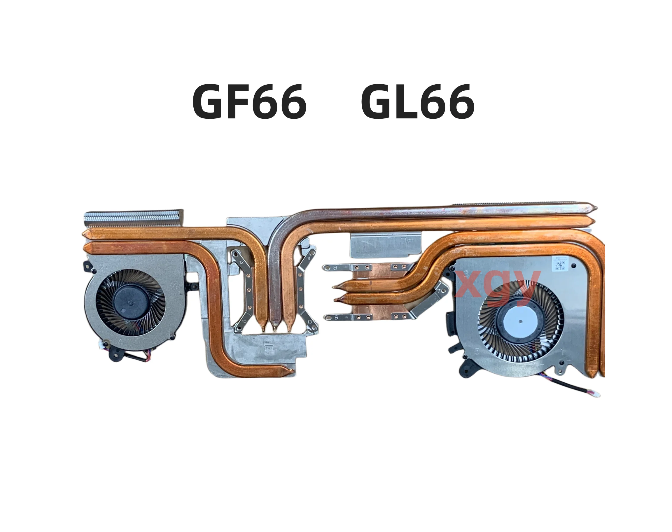 Оригинал для вентилятора радиатора MSI GF66 GL66 100% протестирован идеально