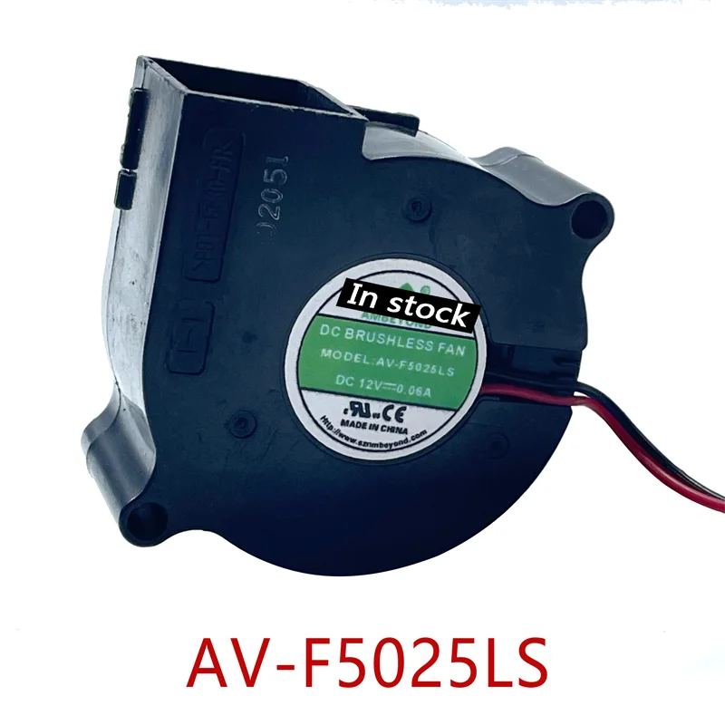 Бесшумный вентилятор увлажнителя воздуха с турбонаддувом 12V 0.06A AV-F5025LS 5 см