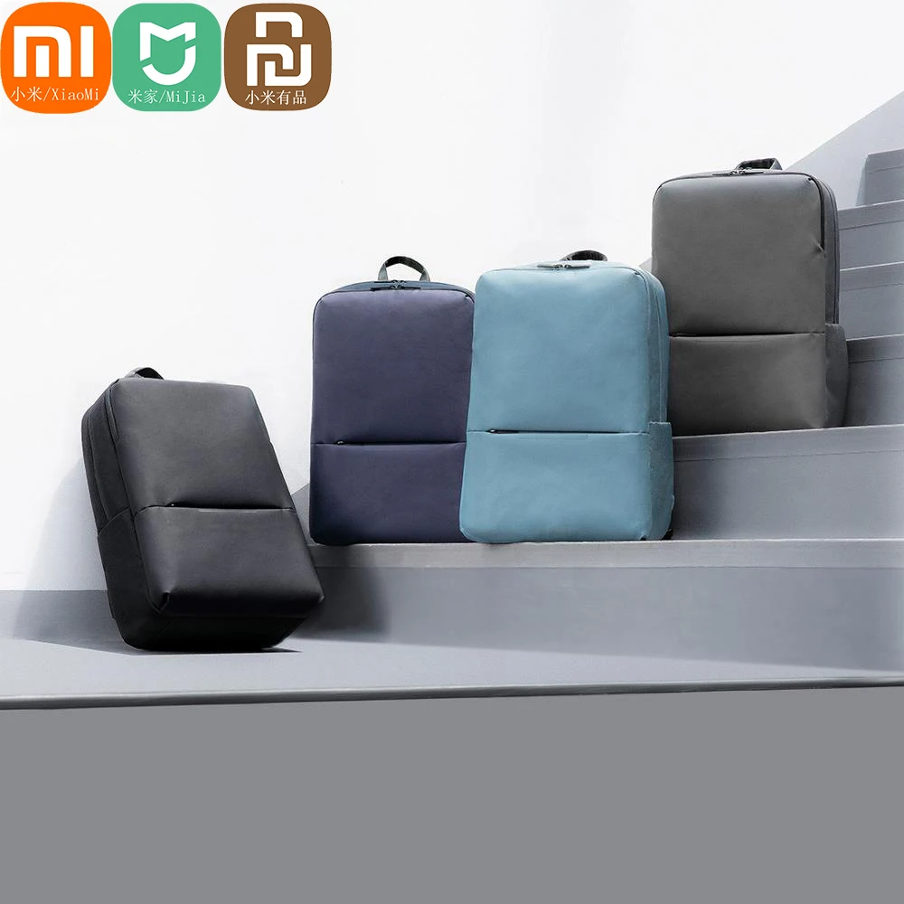 Оригинальный рюкзак xiaomi mijia brief емкостью 18 л, Классический деловой рюкзак для компьютера 15,6 дюйма, сумка Viaggio Esterna