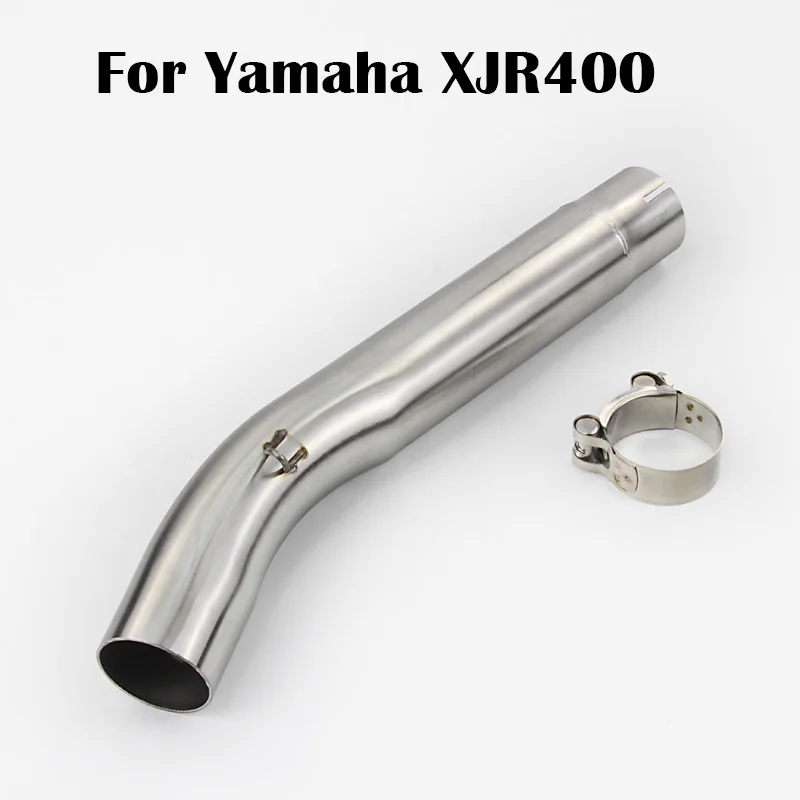 Слипоны для мотоцикла Yamaha XJR400, среднее соединение выхлопной трубы, Средняя труба выхлопной системы из нержавеющей стали