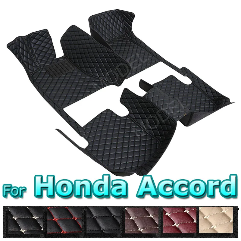 Автомобильные коврики для Honda Accord 2008 2009 2010 2011 2012 2013 Пользовательские автоматические накладки для ног автомобильный ковер