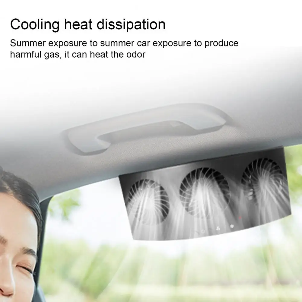 Вентилятор вентиляции автомобиля Практичный Вытяжной Вентилятор Охлаждения автомобиля Уникальный Вентилятор для Отвода тепла От автомобиля