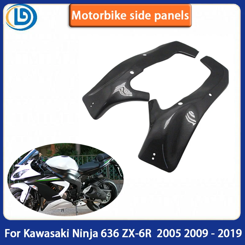 Защита Обтекателя Мотоцикла из АБС-Пластика, Рамка для Kawasaki Ninja 636 ZX-6R ZX6R ZX 6R 2005 2009-2019
