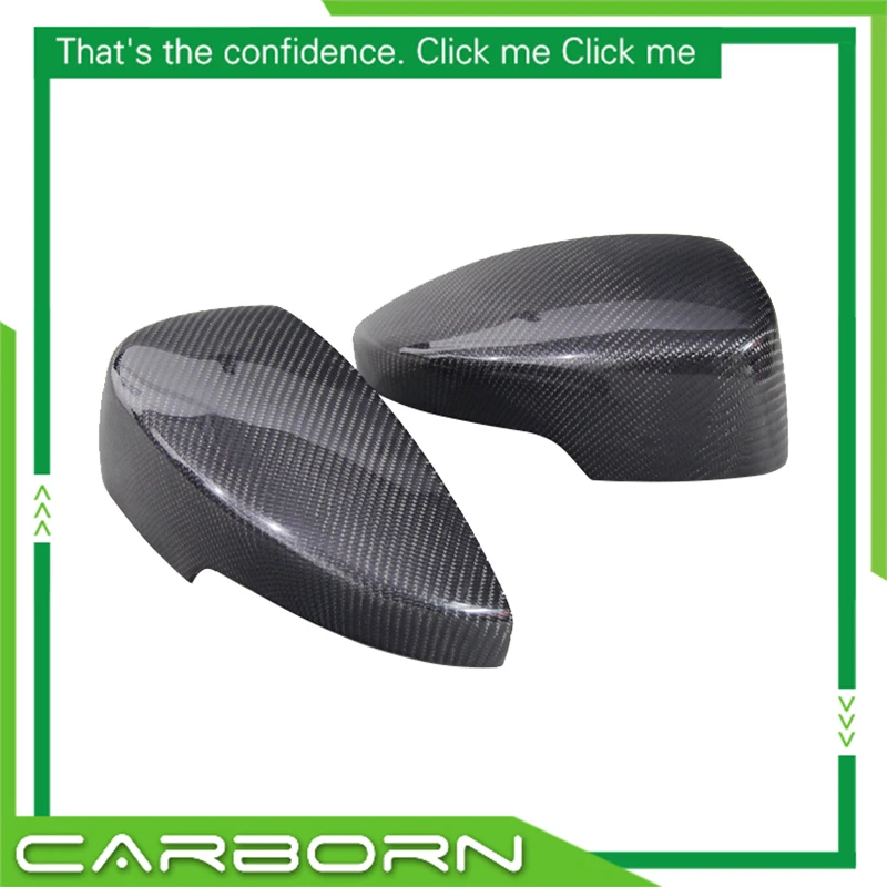 ABS + Замена Крышки Зеркала заднего вида из Настоящего Углеродного волокна Для Ford Kuga Escape Ecosport 13 14 15 16 17 18 только в Северной Америке