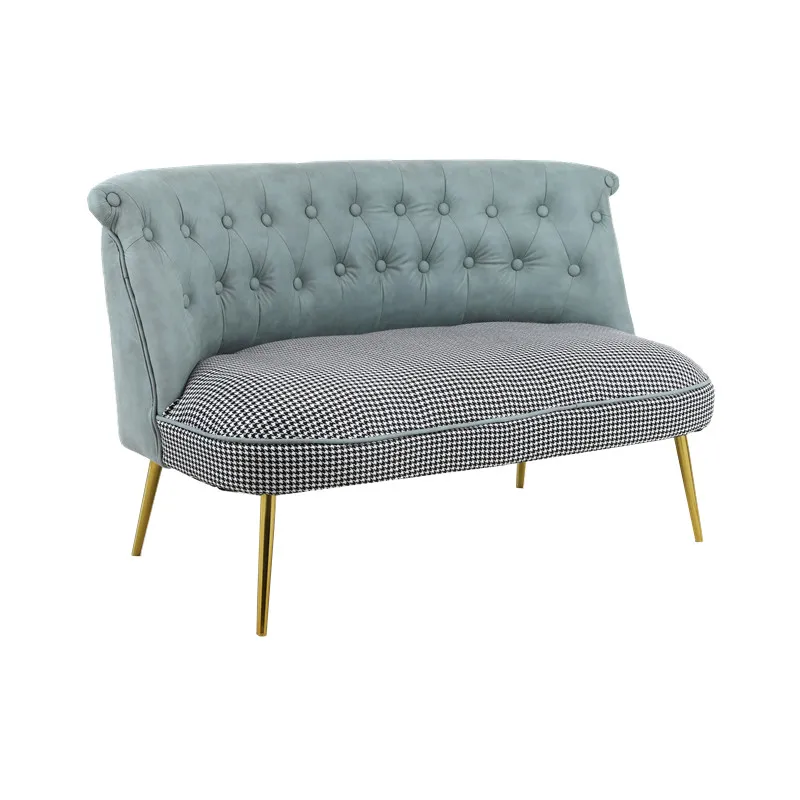 Современный Диван-Гарнитур Мебель для гостиной Небольшой Диван-кресло для гостиной Стул с Скандинавским Акцентом Легкие Роскошные Диванные Кресла Двуспальный диван