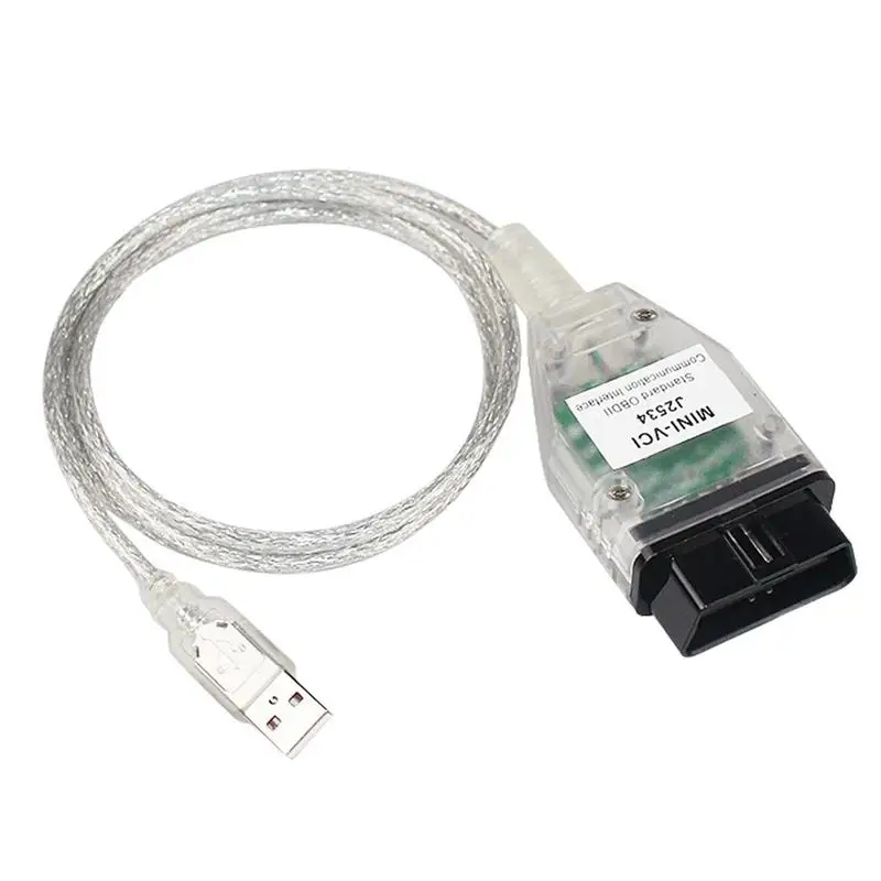 Диагностический кабель Mini VCI V16.20.023 J2534 Для Toyota 2 Кабель сканера Кабель автоматической диагностики для