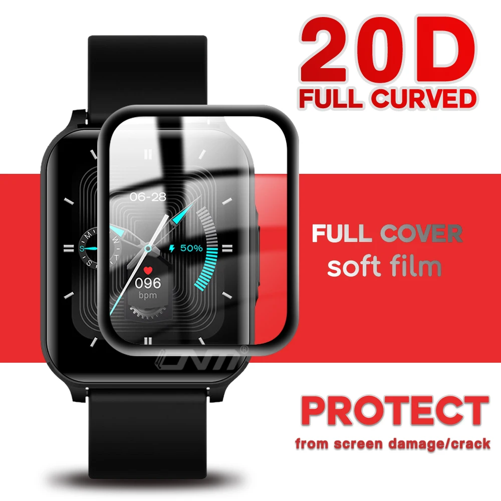 Защитная пленка для экрана Lenovo S2 Pro Smart Watch, мягкая защитная пленка с изогнутым краем, Аксессуары для Lenovo S2Pro (не стекло)