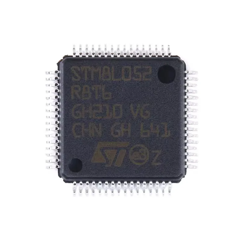 10 шт./лот STM8L052R8T6 LQFP-64 8-разрядные микроконтроллеры - MCU Ultra LP 8-Разрядный MCU 64kB Flash 16 МГц EE