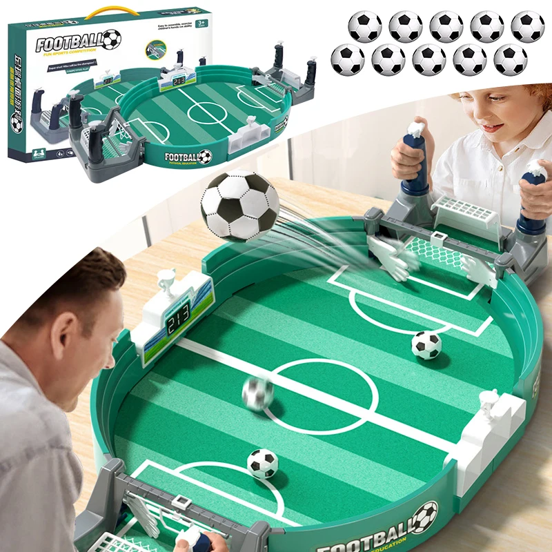 Футбольный стол для семейной вечеринки, настольная игра для родителей и детей, Интерактивная Интеллектуальная соревновательная настольная игра в мини-футбол