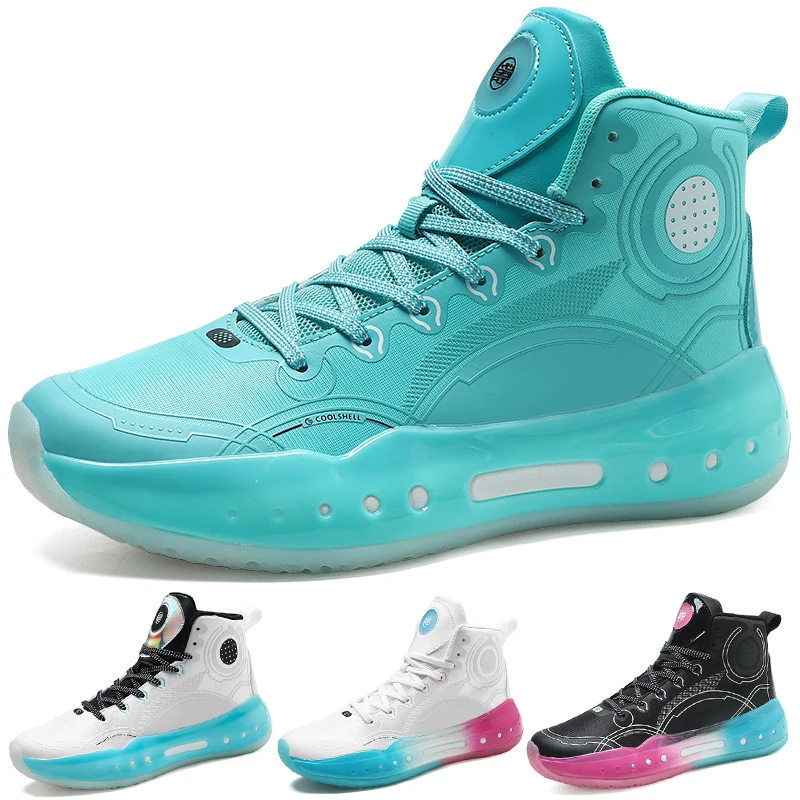 Новая Молодежная Повседневная спортивная обувь Для мальчиков и девочек, Баскетбольные кроссовки для школьных спортивных тренировок, Кроссовки для бега, Студенческая уличная обувь 36-45#