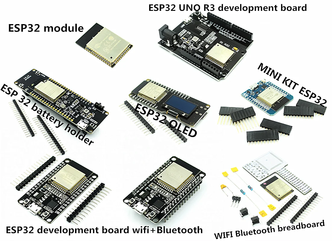 Модуль ESP32 для модуля Lexin ESP-WROOM-32 / WiFi + Bluetooth + двухъядерный процессор/совместим с ESP-3