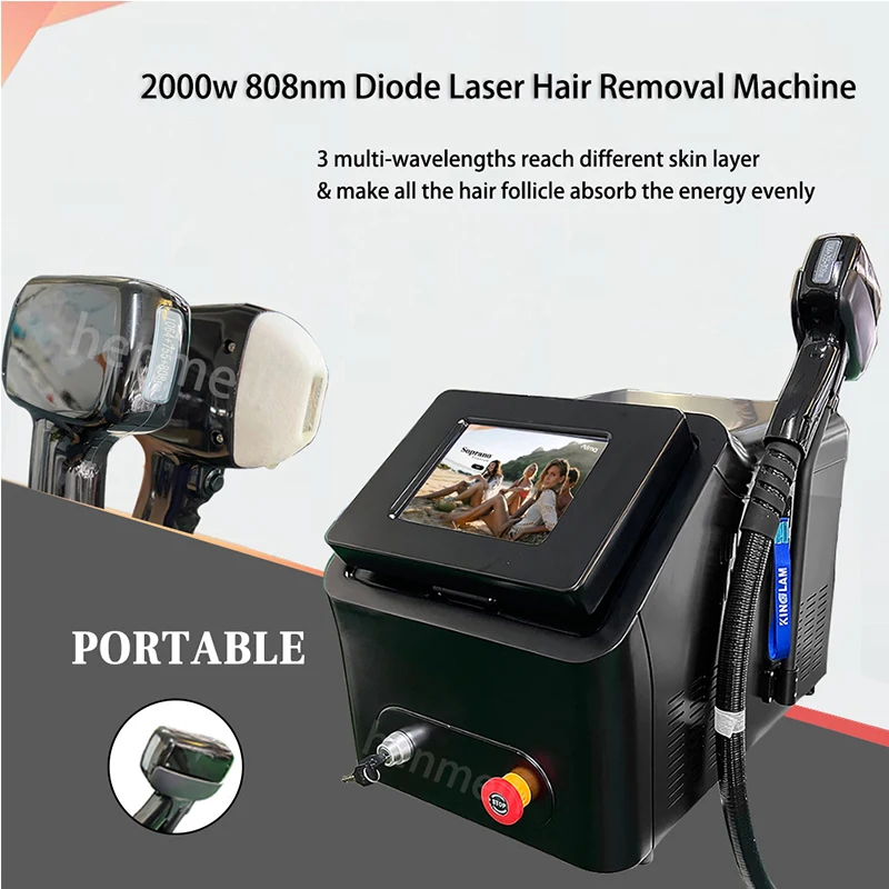 2023 NEWST Ice Platinum 808nm Диодная Лазерная Машина для удаления волос 755nm 808nm 1064nm 2000W безболезненная машина для удаления волос