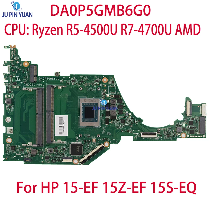 DA0P5GMB6H0 DA0P5JMB6B0 DA05JMB6G0 применим для материнской платы ноутбука HP 15-EF 15S-ER 15S-EQ Процессор: R3 \ R5 \ R7 Тест в порядке