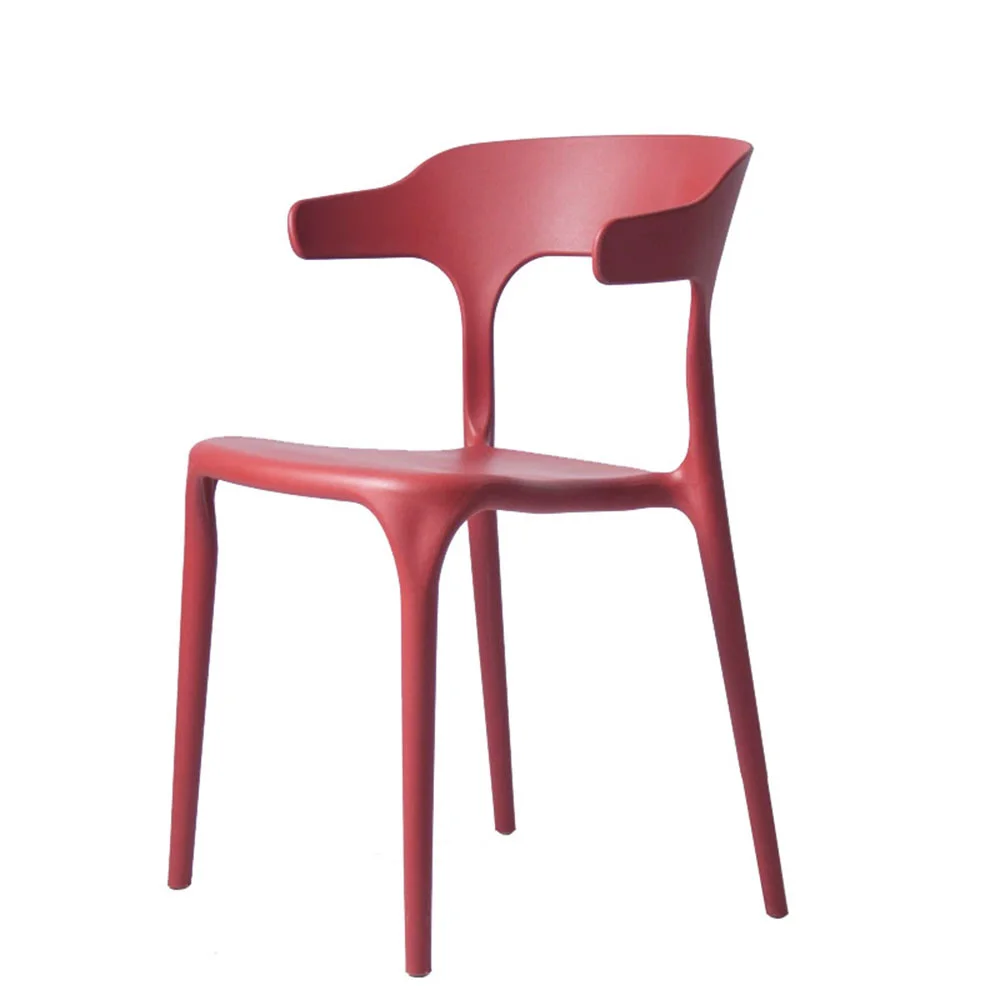 Пластиковые стулья Для кухни, Стул для гостиной, Стул для переговоров, мебель для коммерческого места, Чайный магазин, современная простота
