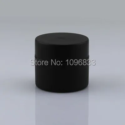Черная пластиковая банка объемом 50 г с морозостойкой поверхностью, пустой черный флакон объемом 50 мл, коробка для упаковки косметического крема, 30 шт./лот